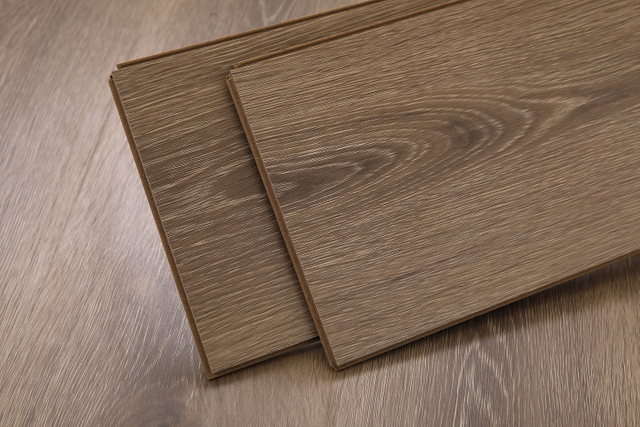 أرضيات خشبية عالية اللمعان بقشرة خشبية 12 مم AC3 AC4 HDF MDF